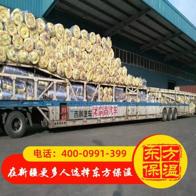 抽真空玻璃棉卷毡装车